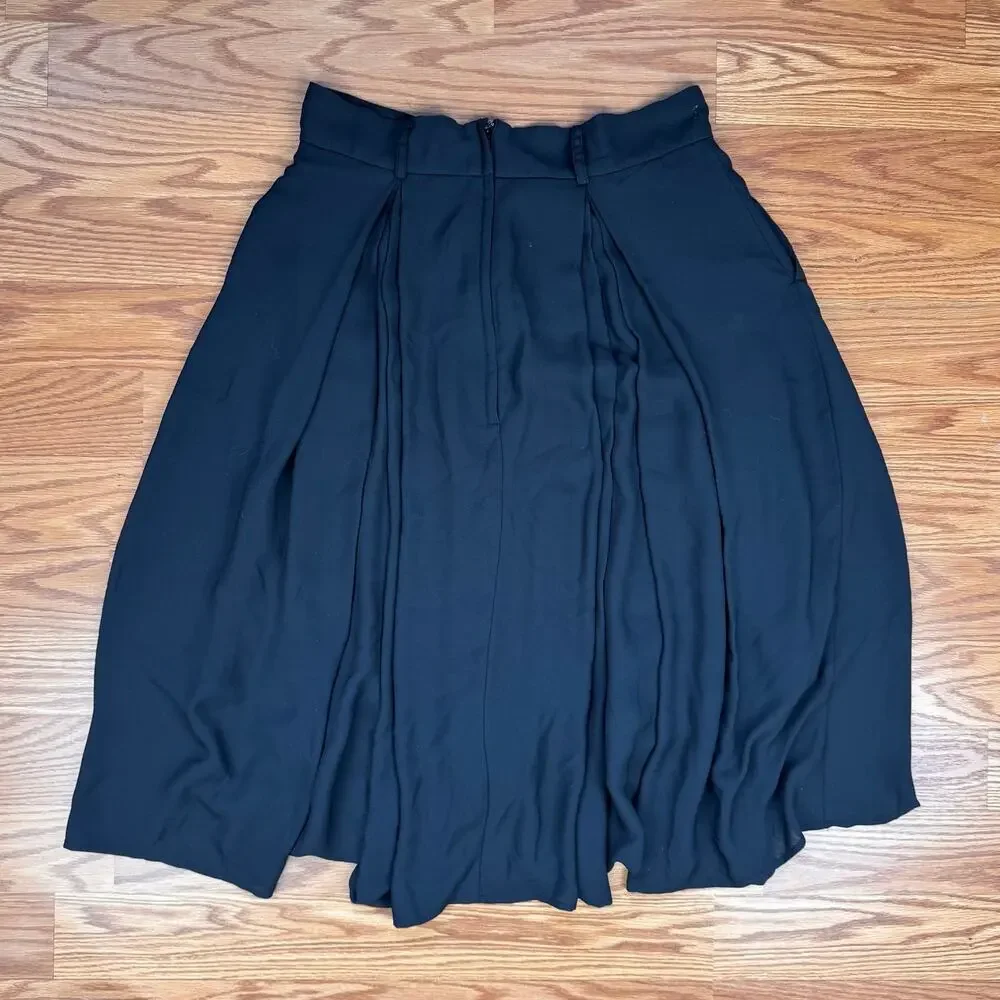 H&M black midi